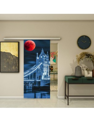 Glasschiebetür SLIM-LINE - Fotoprint Model 206 | Glastuershop24