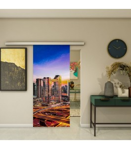 Glasschiebetür SLIM-LINE - Fotoprint Model 207 | Glastuershop24
