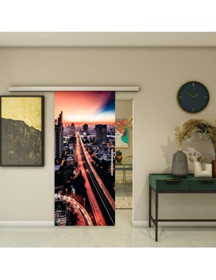 Glasschiebetür SLIM-LINE - Fotoprint Model 210 | Glastuershop24