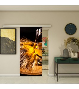 Glasschiebetür SLIM-LINE - Fotoprint Model 218 | Glastuershop24