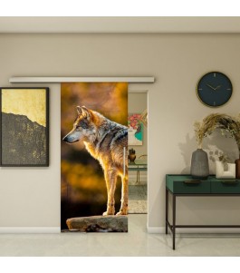 Glasschiebetür SLIM-LINE - Fotoprint Modell 228 | Glastuershop24
