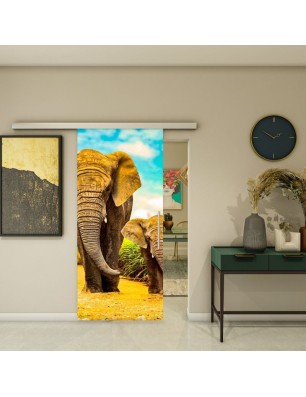 Glasschiebetür SLIM-LINE - Fotoprint Model 233 | Glastuershop24