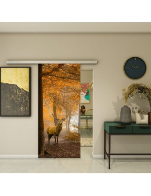 Glasschiebetür SLIM-LINE - Fotoprint Modell 236 | Glastuershop24