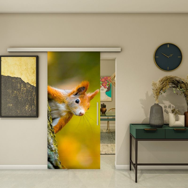 Glasschiebetür SLIM-LINE - Fotoprint Modell 237