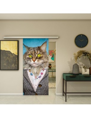 Glasschiebetür SLIM-LINE - Fotoprint Modell 252 | Glastuershop24