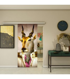 Glasschiebetür SLIM-LINE - Fotoprint Model 253