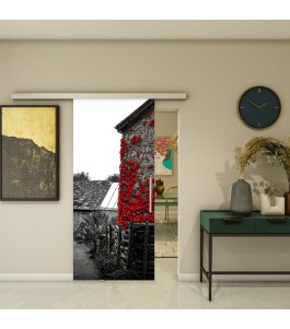 Glasschiebetür SLIM-LINE - Fotoprint Model 254 | Glastuershop24