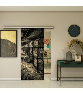 Glasschiebetür SLIM-LINE - Fotoprint Model 256 | Glastuershop24