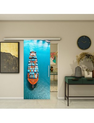 Glasschiebetür SLIM-LINE - Fotoprint Model 259 | Glastuershop24