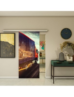 Glasschiebetür SLIM-LINE - Fotoprint Model 261 | Glastuershop24
