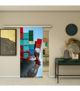 Glasschiebetür SLIM-LINE - Fotoprint Model 264 | Glastuershop24