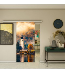 Glasschiebetür SLIM-LINE - Fotoprint Model 278 | Glastuershop24