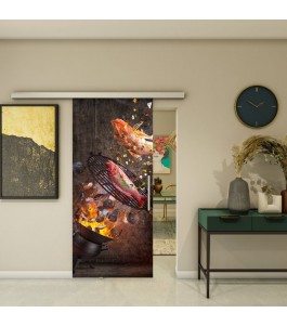 Glasschiebetür SLIM-LINE - Fotoprint Model 287 | Glastuershop24