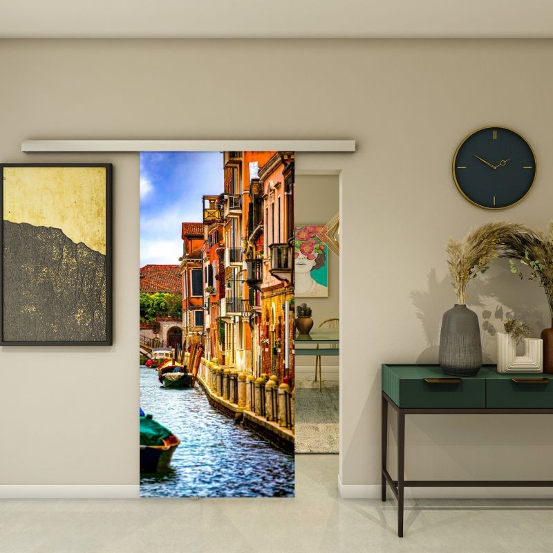 Glasschiebetür SLIM-LINE - Fotoprint Modell 297 Glasschiebetür SLIM-LINE - Fotoprint Modell 297