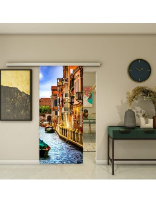 Glasschiebetür SLIM-LINE - Fotoprint Model 297 | Glastuershop24