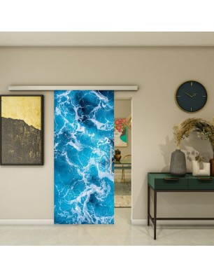 Glasschiebetür SLIM-LINE - Fotoprint Modell 299 | Glastuershop24
