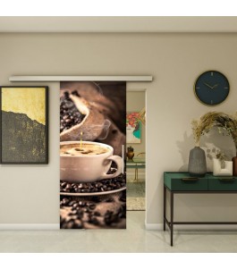 Glasschiebetür SLIM-LINE - Fotoprint Model 313 | Glastuershop24