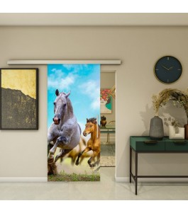 Glasschiebetür SLIM-LINE - Fotoprint Model 315 | Glastuershop24