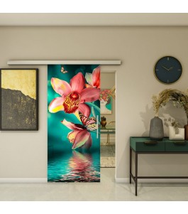 Glasschiebetür SLIM-LINE - Fotoprint Model 317 | Glastuershop24