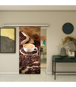 Glasschiebetür SLIM-LINE - Fotoprint Model 318 | Glastuershop24