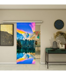 Glasschiebetür SLIM-LINE - Fotoprint Model 321 | Glastuershop24