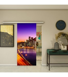 Glasschiebetür SLIM-LINE - Fotoprint Model 329 | Glastuershop24