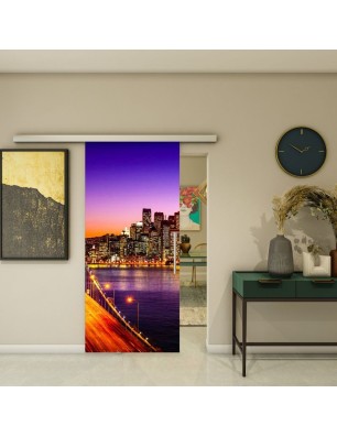 Glasschiebetür SLIM-LINE - Fotoprint Model 329 | Glastuershop24