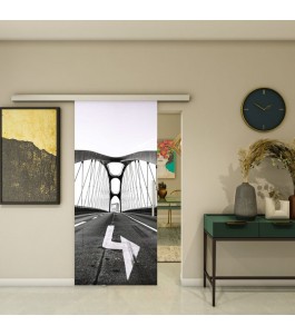 Glasschiebetür SLIM-LINE - Fotoprint Modell 330 | Glastuershop24