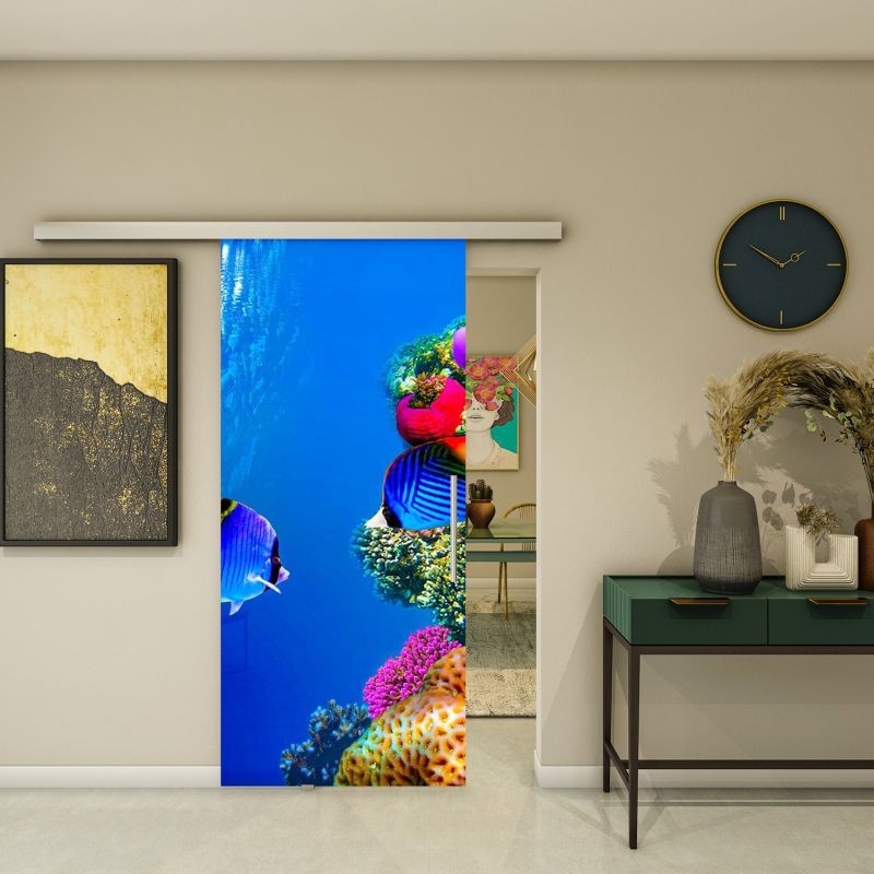 Glasschiebetür SLIM-LINE - Fotoprint Modell 332 Glasschiebetür SLIM-LINE - Fotoprint Modell 332