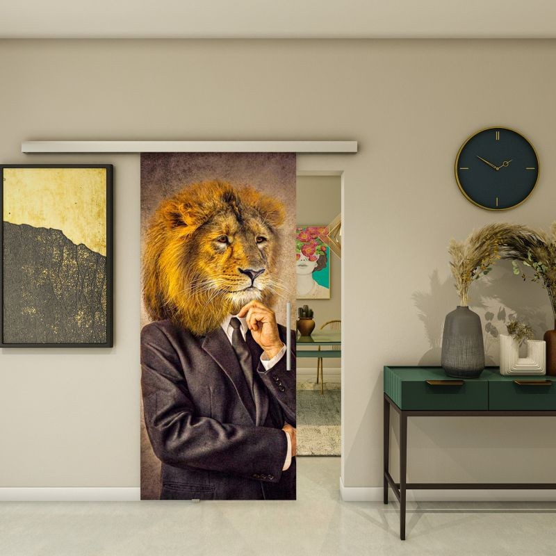 Glasschiebetür SLIM-LINE - Fotoprint Modell 334 Glasschiebetür SLIM-LINE - Fotoprint Modell 334