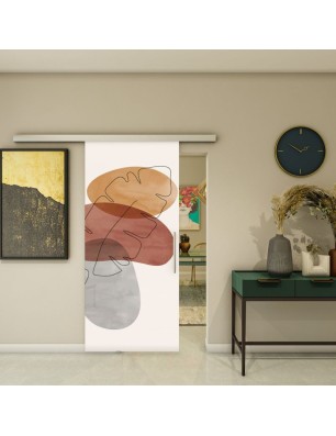 Glasschiebetür SLIM-LINE - Fotoprint Modell 347 | Glastuershop24