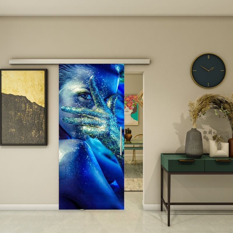 Glasschiebetür SLIM-LINE - Fotoprint Modell 351 Glasschiebetür SLIM-LINE - Fotoprint Modell 351