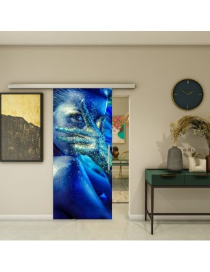 Glasschiebetür SLIM-LINE - Fotoprint Modell 351 | Glastuershop24