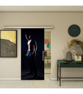 Glasschiebetür SLIM-LINE - Fotoprint Model 355