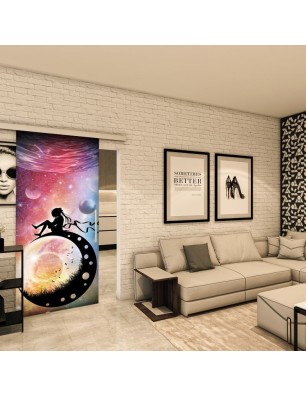 Glasschiebetür SLIM-LINE - Fotoprint Modell 105 | Glastuershop24
