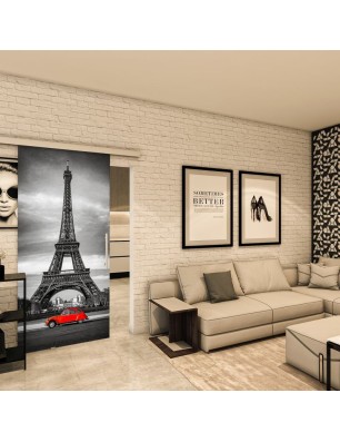 Glasschiebetür SLIM-LINE - Fotoprint Modell 205 | Glastuershop24