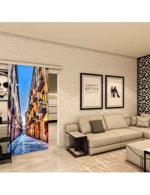 Glasschiebetür SLIM-LINE - Fotoprint Model 208 | Glastuershop24