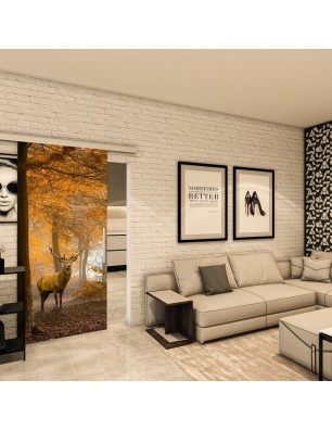 Glasschiebetür SLIM-LINE - Fotoprint Modell 236 | Glastuershop24