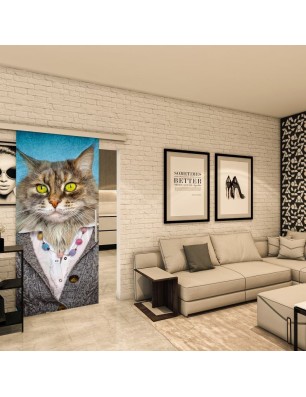 Glasschiebetür SLIM-LINE - Fotoprint Modell 252 | Glastuershop24