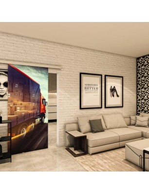 Glasschiebetür SLIM-LINE - Fotoprint Model 261 | Glastuershop24
