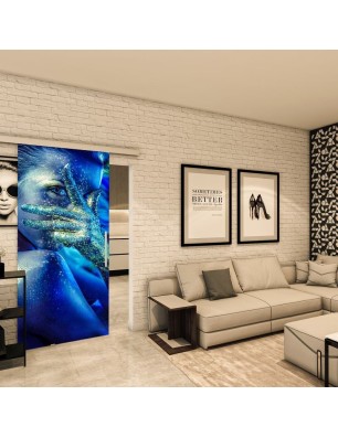 Glasschiebetür SLIM-LINE - Fotoprint Modell 351 | Glastuershop24