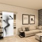 Glasschiebetür SLIM-LINE - Fotoprint Modell 354 Glasschiebetür SLIM-LINE - Fotoprint Modell 354