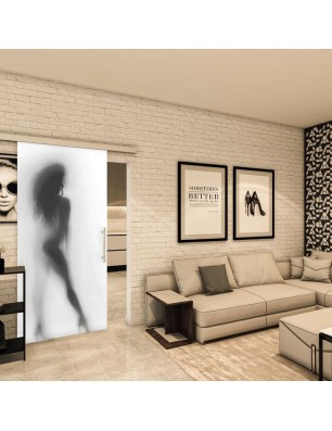 Glasschiebetür SLIM-LINE - Fotoprint Model 356 | Glastuershop24