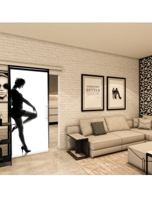 Glasschiebetür SLIM-LINE - Fotoprint Modell 359 | Glastuershop24