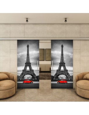 Glasschiebetür SLIM-LINE - Fotoprint Modell 205 | Glastuershop24