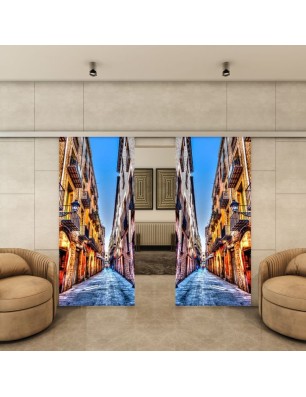 Glasschiebetür SLIM-LINE - Fotoprint Model 208 | Glastuershop24