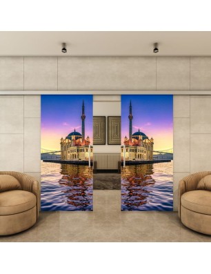 Glasschiebetür SLIM-LINE - Fotoprint Modell 209 | Glastuershop24