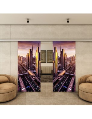 Glasschiebetür SLIM-LINE - Fotoprint Model 213 | Glastuershop24