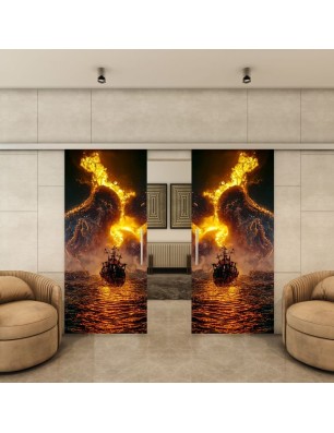 Glasschiebetür SLIM-LINE - Fotoprint Model 225 | Glastuershop24