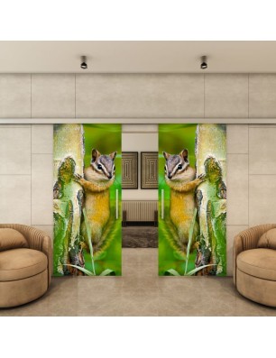 Glasschiebetür SLIM-LINE - Fotoprint Model 240 | Glastuershop24